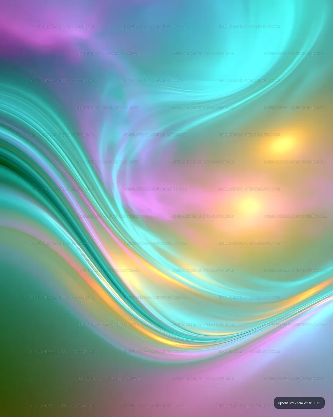 Colorful abstract swirl with soft gradients